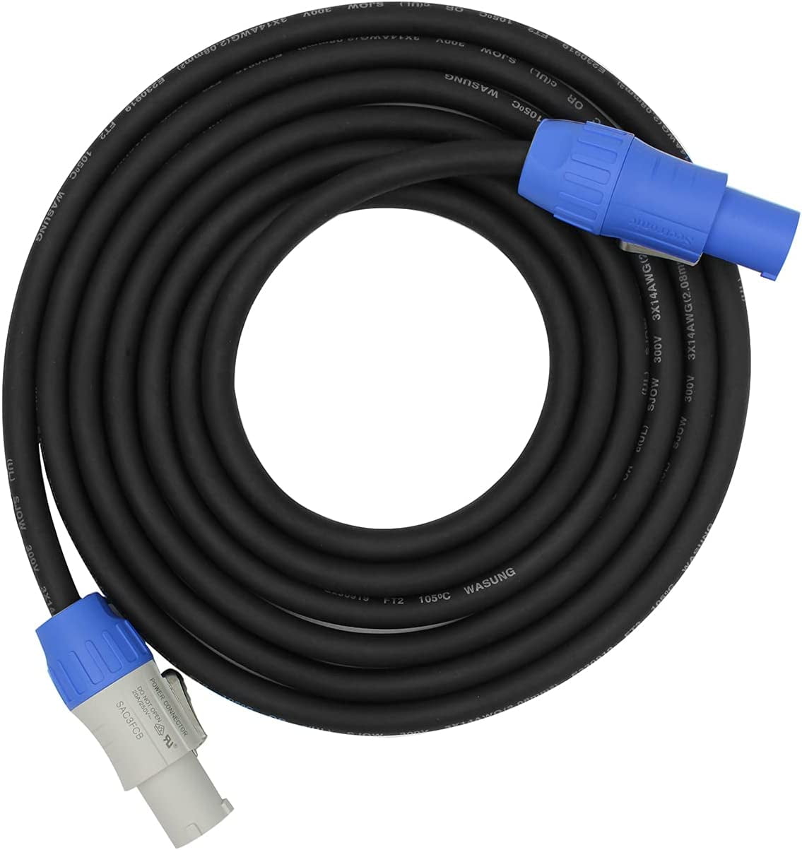 Toronce Seetronic SAC3FCA to SAC3FCB Hand-Built PowerCon Cable AC 14 ...