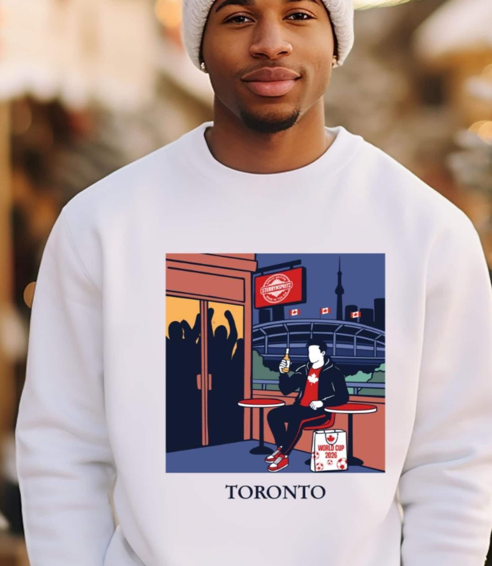 Toronto 2026 World Cup Graphic Crewneck SWEATSHIRT All Size S-5XL ...