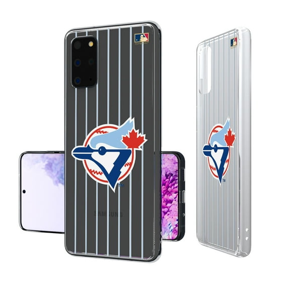 Toronto Blue Jays 1977-1988 Cooperstown Pinstripe Galaxy Clear Case