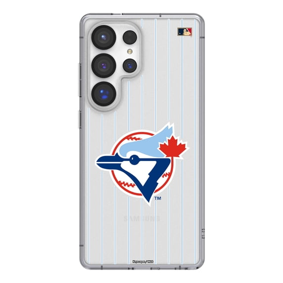 Toronto Blue Jays 1977-1988 Cooperstown Pinstripe Galaxy Clear Case