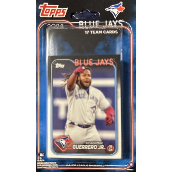 Toronto Blue Jays 2024 Topps MLB 17 Card Team Set