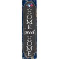 thumbnail image 1 of Toronto Blue Jays 24" Home Sweet Home Leaner Sign, 1 of 1