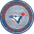 thumbnail image 1 of Toronto Blue Jays 24'' Round Heritage Logo Sign, 1 of 1