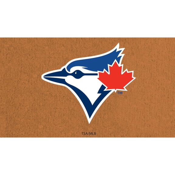 Toronto Blue Jays 28" x 16" Primary Logo Coir Mat