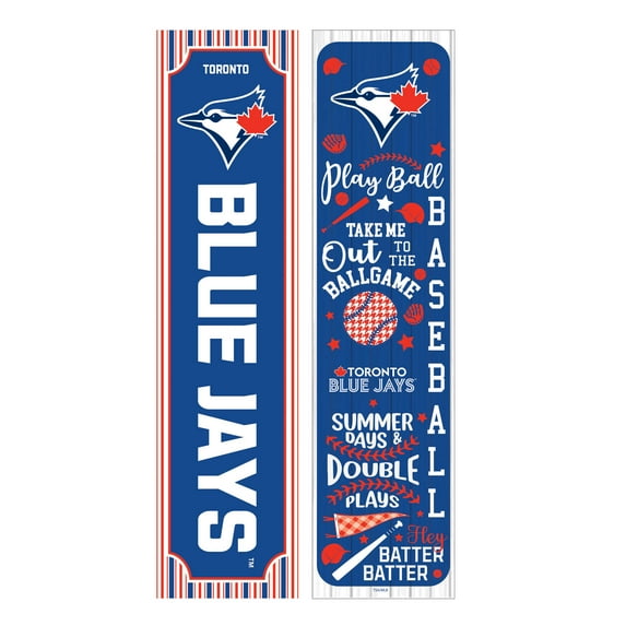 Toronto Blue Jays 47" Double-Sided Spring Seasonal Porch Leaner Sign
