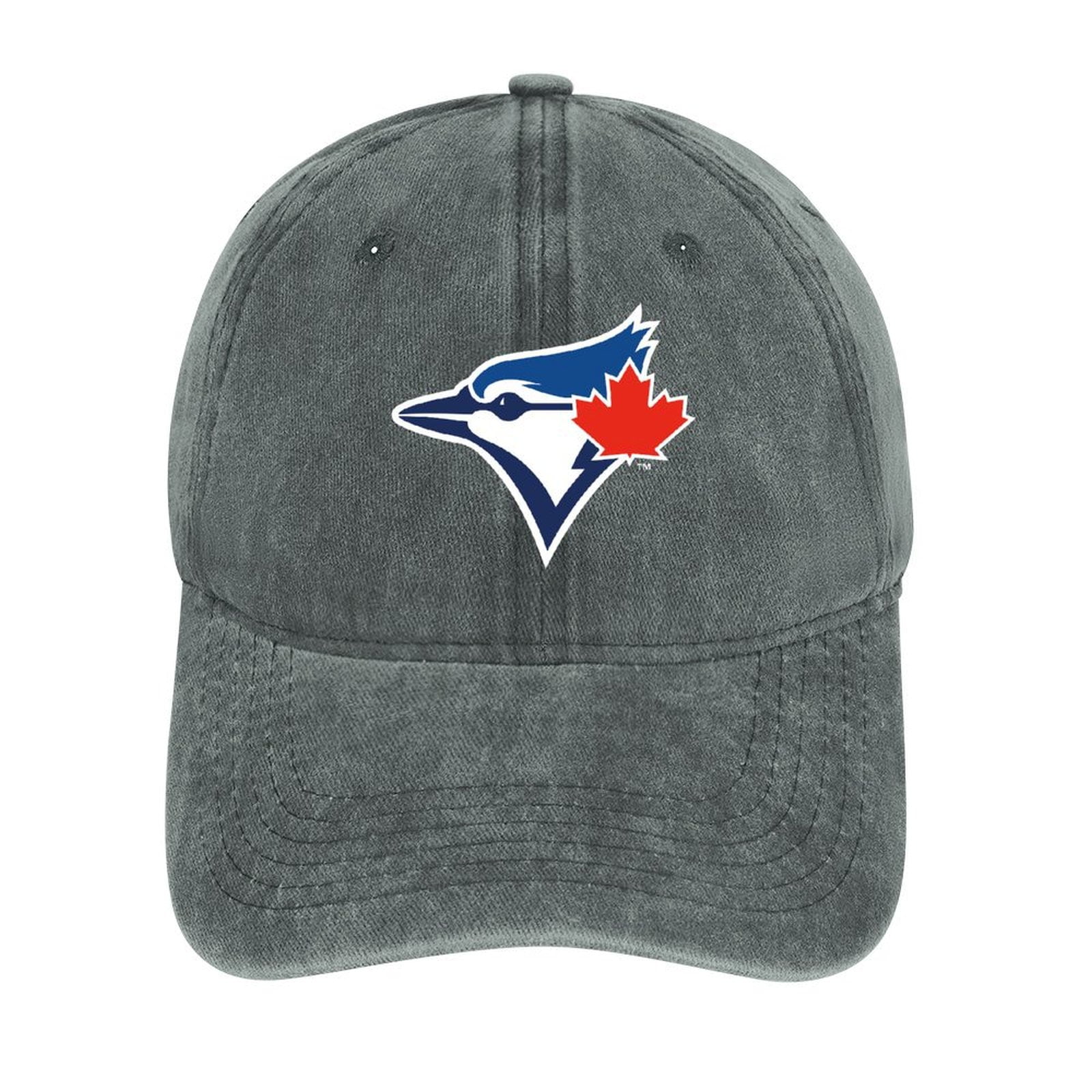 Toronto_Blue_Jays Baseball Cap Hat for Man Baseball Cap Role Playing For Both Men And Women Gray