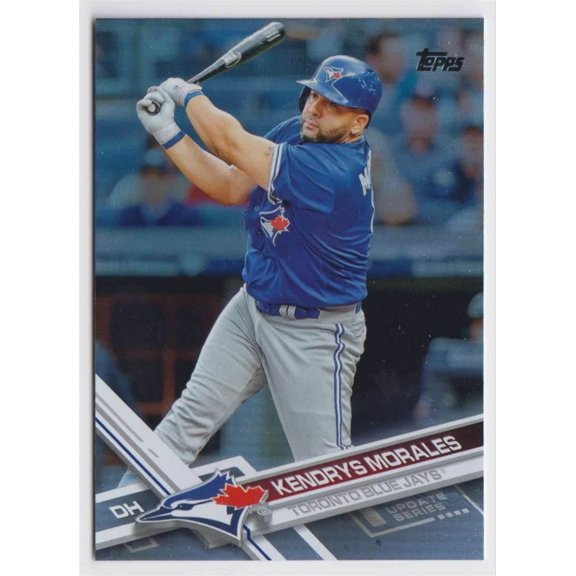 Toronto Blue Jays Kendrys Morales #US106 Update Rainbow Foil Parallel Base Set Ungraded Toronto Blue Jays MLB Baseball Trading Card
