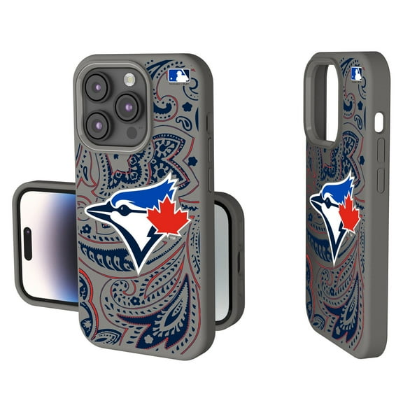 Toronto Blue Jays Paisley iPhone Soft Touch Case