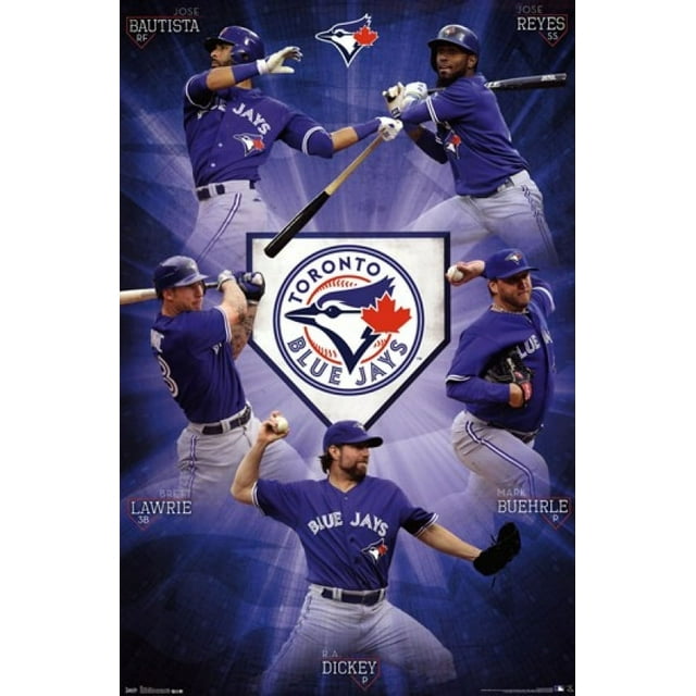 Toronto Blue Jays Team 13 Poster Print (24 x 36)