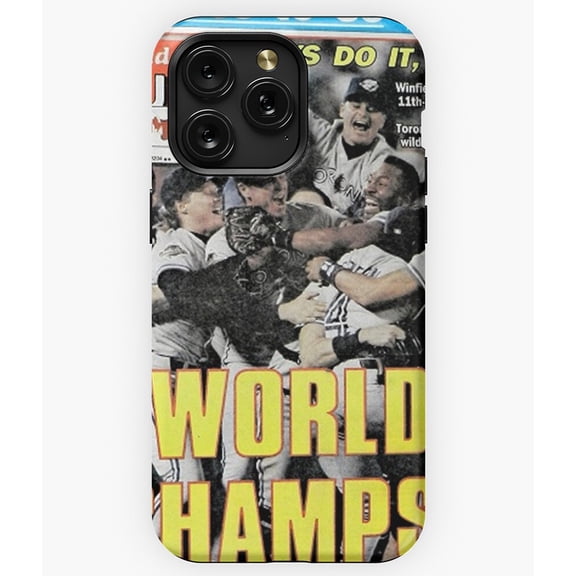 Toronto Blue Jays Win Title Sun Cover 1992 A7783 Phone Case for iPhone 11 to 17 Pro Max