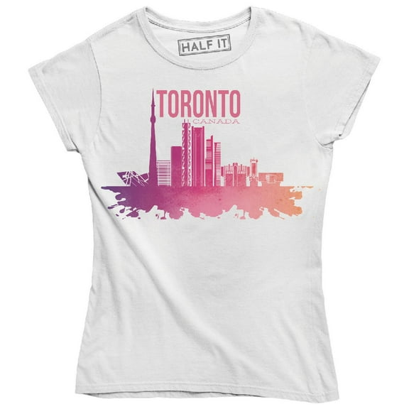 Toronto Canada Skyline City Home Town State Women's T-Shirt