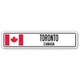 thumbnail image 1 of Toronto Canada Street [3 Pack] of Vinyl Decal Stickers | 1.5" X 7" | Indoor/Outdoor | Funny decoration for Laptop Car Garage  Bedroom Offices | SignMission, 1 of 1
