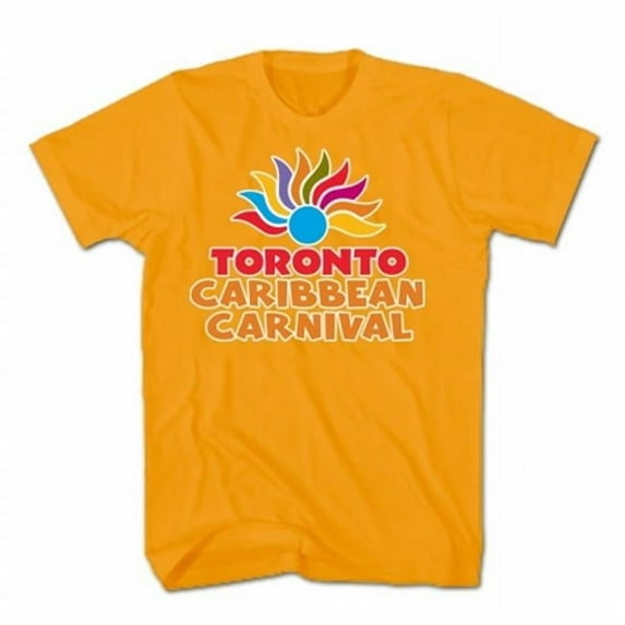 Toronto Caribbean Carnival Adult T-Shirt- Orange- Arch Logo- S