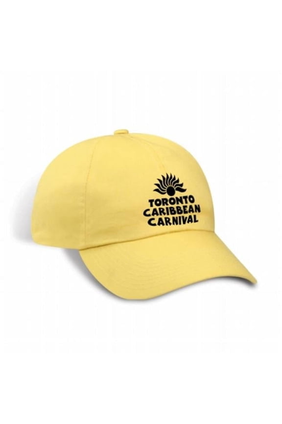 Toronto Caribbean Carnival Unstructured Cotton Cap Lemon