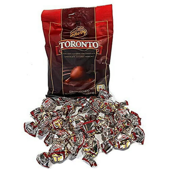 Toronto Chocolate Covered Hazelnut (125gr Bag) + Cri-Cri Chocolate Bars with Toast Rice (12Pack/27gr) + Milk Chocolate Bars (5Pack/130gr) 100% Venezuelan Cacao, the best of the world (30 Items TOTAL)