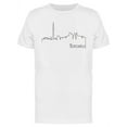 thumbnail image 1 of Toronto City Line Art Design T-Shirt Men -Image by Shutterstock, Male 3X-Large, 1 of 2
