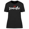 thumbnail image 1 of Toronto City Love Graphic T-Shirt Women -Image by Shutterstock, Female Medium, 1 of 2