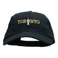 thumbnail image 1 of Toronto Embroidered Cotton Twill Cap - Navy OSFM, 1 of 5