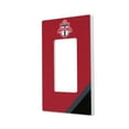 thumbnail image 1 of Toronto FC Diagonal Stripe Design Single Rocker Lightswitch Plate, 1 of 4