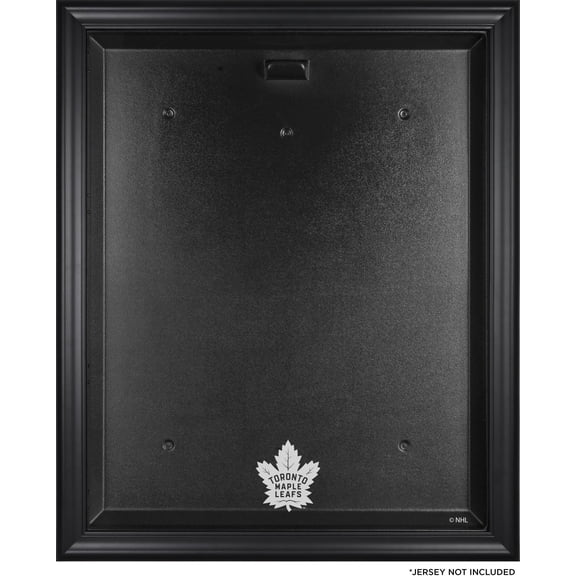 Toronto Maple Leafs (2016-Present) Black Framed Logo Jersey Display Case