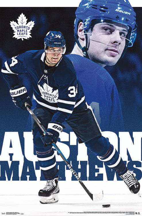 NHL Toronto Maple Leafs - Austin Matthews 17 Wall Poster, 22.375