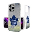 thumbnail image 1 of Toronto Maple Leafs Linen Logo iPhone Glitter Case, 1 of 1