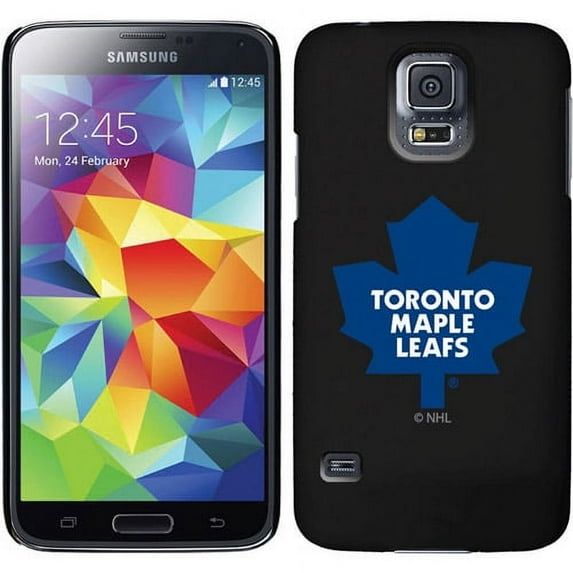 Toronto Maple Leafs Primary Logo Design on Samsung Galaxy S5 Thinshield Case by Coveroo