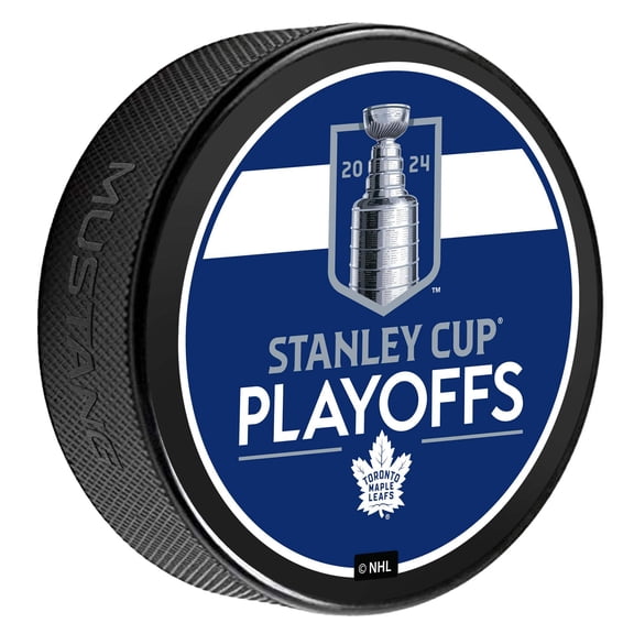 Toronto Maple Leafs Puck | 2024 Stanley Cup Playoffs | Sports Decor