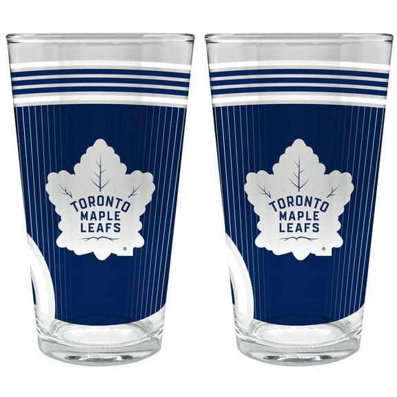 Toronto Maple Leafs Two-Piece 16oz. Pint Glass Set