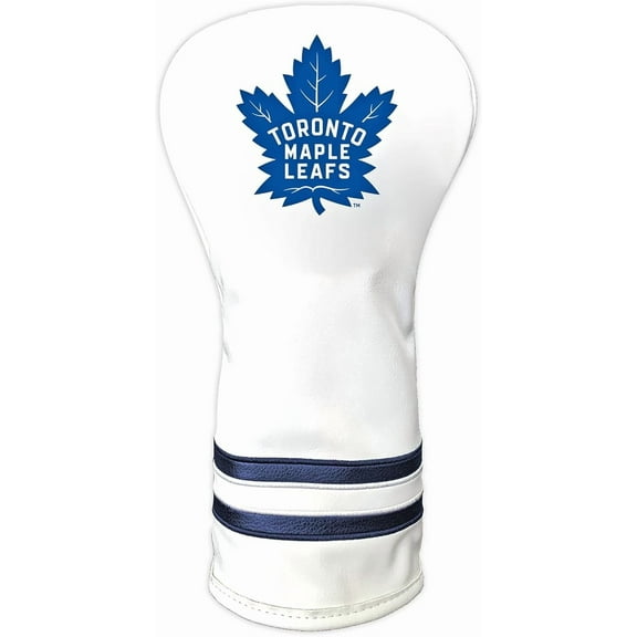Team Golf NHL TORONTO MAPLE LEAFS White Vintage Driver Head Cover