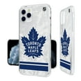 thumbnail image 1 of Toronto Maple Leafs iPhone Stripe Clear Ice Case, 1 of 7