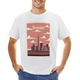 thumbnail image 1 of Toronto Men’s Graphic T-shirt Vintage Short Sleeve Sport Tee White M, 1 of 5