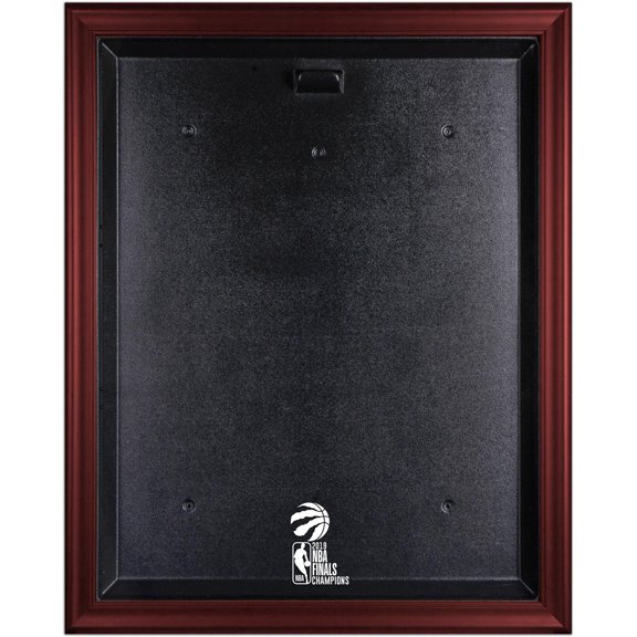 Toronto Raptors 2019 NBA Finals Champions Logo Mahogany Framed Jersey Display Case