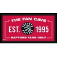 thumbnail image 1 of Toronto Raptors Framed 10" x 20" Fan Cave Collage, 1 of 1