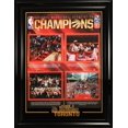 thumbnail image 1 of Toronto Raptors Framed Championship Collage with City Skyline, 1 of 2
