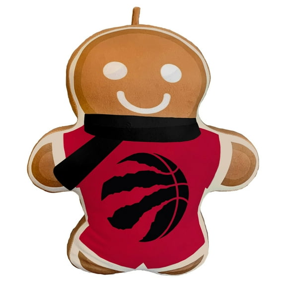Toronto Raptors Gingerbread Holiday Plushlete