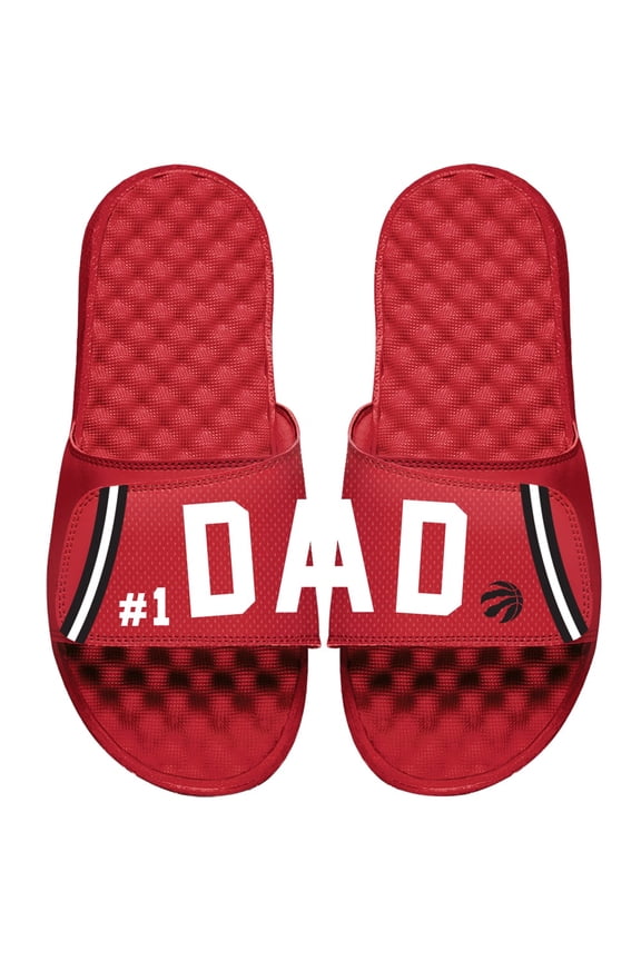 Toronto Raptors ISlide Dad Slide Sandals - Red