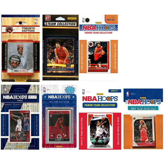 Toronto Raptors Multi-Set Team Trading Cards