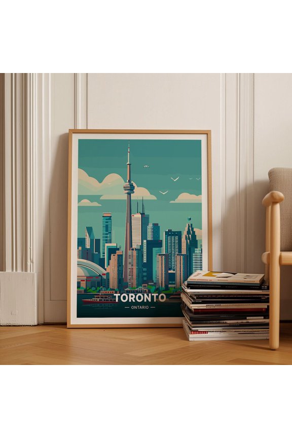 Toronto Skyline CN Tower Wall Decor