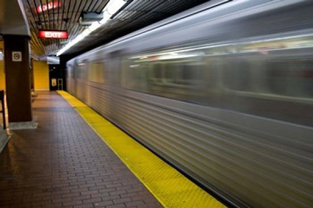 Toronto Subway Train Canvas Art - Jaynes Gallery DanitaDelimont (26 x 17)