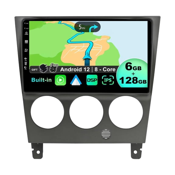 Torovo - [6G+128G] - Android 12 IPS Car Stereo For Subaru Impreza GD GG (2002-2007) - Wireless CarPlay/Android Auto - LED Camera & MIC - 9 Inch 2 Din - DSP Steering Wheel WiFi DAB Fast-boot 360-CAM