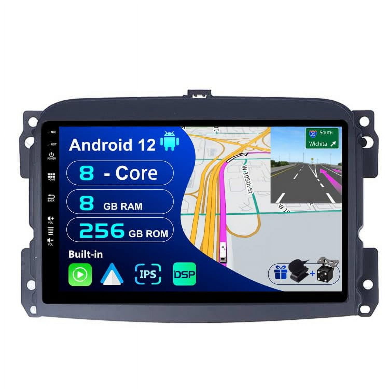SXAUTO ¦ 8G + 256G ¦ Android 12 IPS Car Radio for Benz GLK-Class X204 (2012-2015) - Built-in