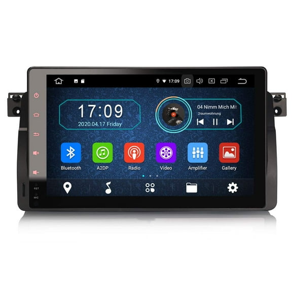 Torovo Android 10.0 9"Car Stereo Sat Nav for 3 Series E46 M3 Rover 75 MG ZT Support GPS Carplay Android Auto Bluetooth WiFi SWC FM/AM DAB+ PX30 2GB RAM+16GB ROM