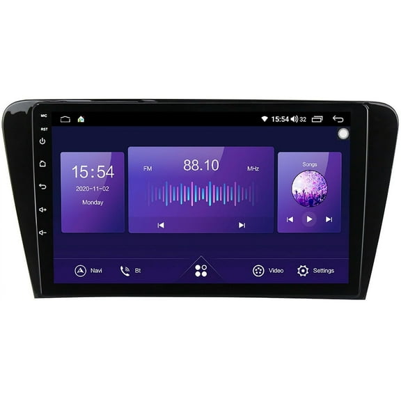 Torovo Android 12 10" In-Dash Car Radio for S-KODA Octavia 3 A7 2013-2018, Car Navigation Cam FM Receiver, with WIFI Bluetooth GPS Multimedia Player M600S