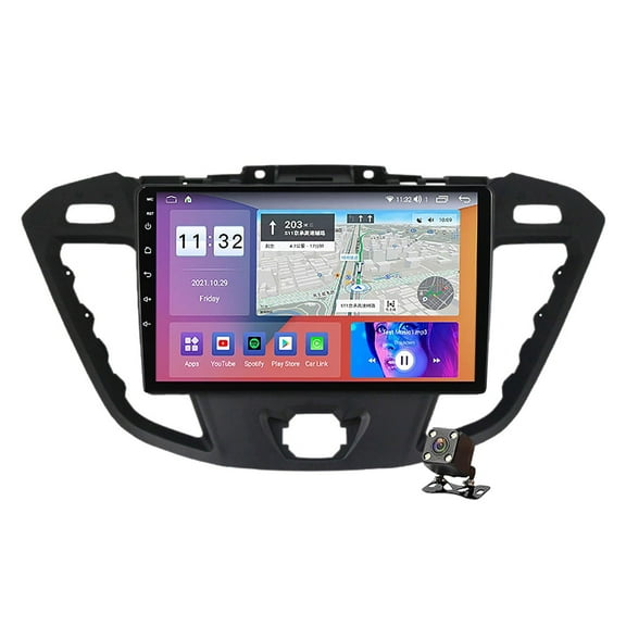 Torovo Android 12 Car Radio for 9 inch Navigation System with Bluetooth WIFI GPS FM RDS SWC EQ Reversing DSP Compatible with Carplay and Android Car