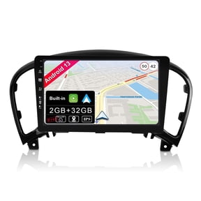 Torovo Android 13 Car Radio Suitable for Nissan Juke J15 (2010-2019) / YF15 Infiniti ESQ (2011-2017) - 2G+32G - Built-in Carplay/Android Car - Camera Free - 9 Inch 2 DIN - SWC 4G WiFi DAB Fast Boat