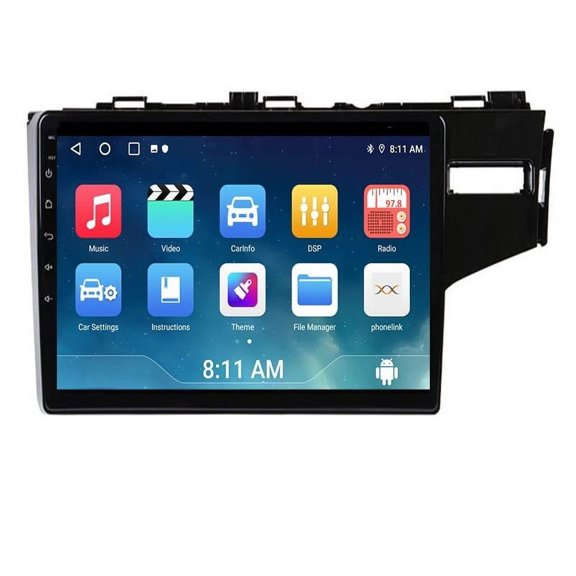 Torovo Android Car Stereo for Honda FIT JAZZ 2014-2018 RHD 2 Din Radio GPS Navigation IPS Touch Screen Multimedia Player Support 4G Carplay SWC Wifi Mirror Link DSP BT(Size:8 core 4G+wifi 2G+32G)