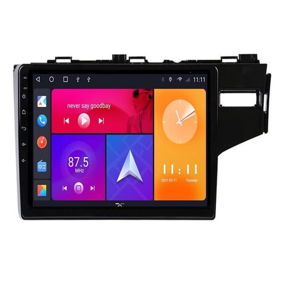 Torovo Android Car Stereo for Honda FIT JAZZ 2014-2018 RHD 2 Din Radio GPS Navigation IPS Touch Screen Multimedia Player Support 4G Carplay SWC Wifi Mirror Link DSP BT(Size:8 core 4G+wifi 4G+64G)