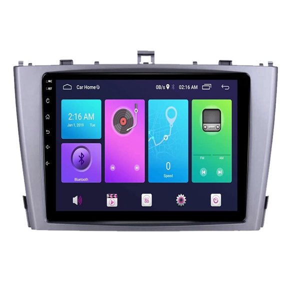 Torovo Android Car Stereo for TOYOTA Avensis 2010 2011 2012 2 Din Radio GPS Navigation IPS Touch Screen Multimedia Player Support 4G Carplay SWC Wifi Mirror Link DSP BT(Size:4 core wifi 1G+16G)