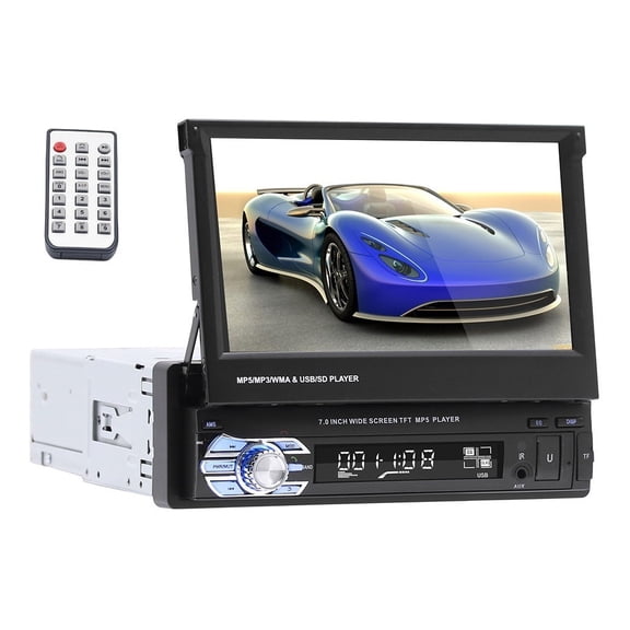 Torovo Car Radio Podofo 1 Din 7'' Car Mp5 Player With Fm Radio Bluetooth